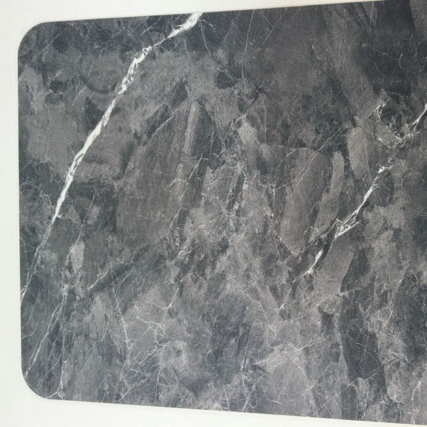 Stylish Marble-Effect Kitchen Mat Stornfield