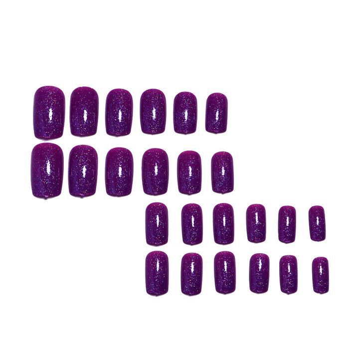 Glittering Gel Nail Tips Stornfield