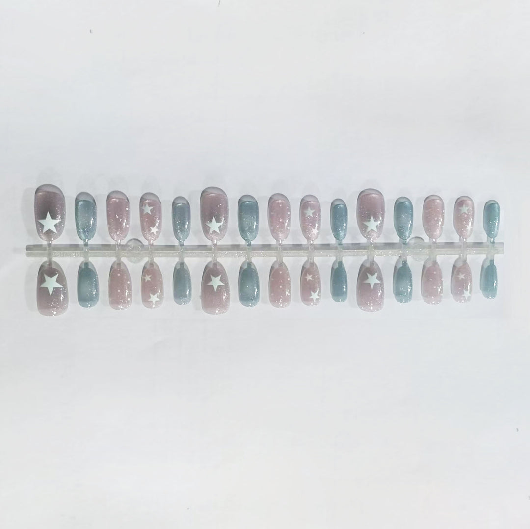 Celestial Star Nail Art Design Stornfield
