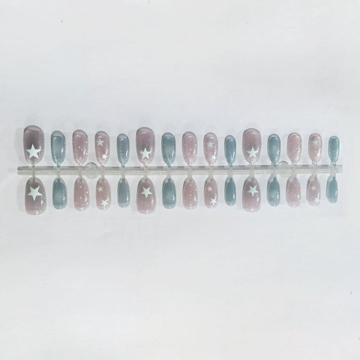 Celestial Star Nail Art Design Stornfield