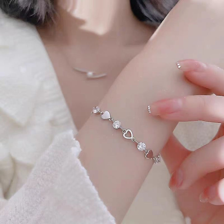 Heart-Inspired Charm Bracelet Stornfield