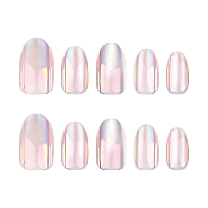 Trendy Nail Extensions with Shimmering Gradient Stornfield