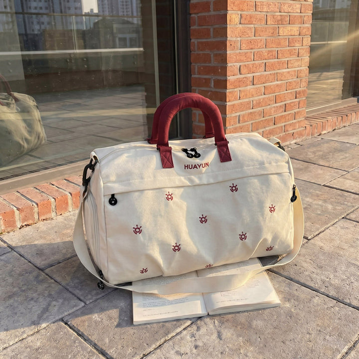 Sporty Multifunctional Duffel Bag With Adjustable Shoulder Strap And Sturdy Handles Stornfield