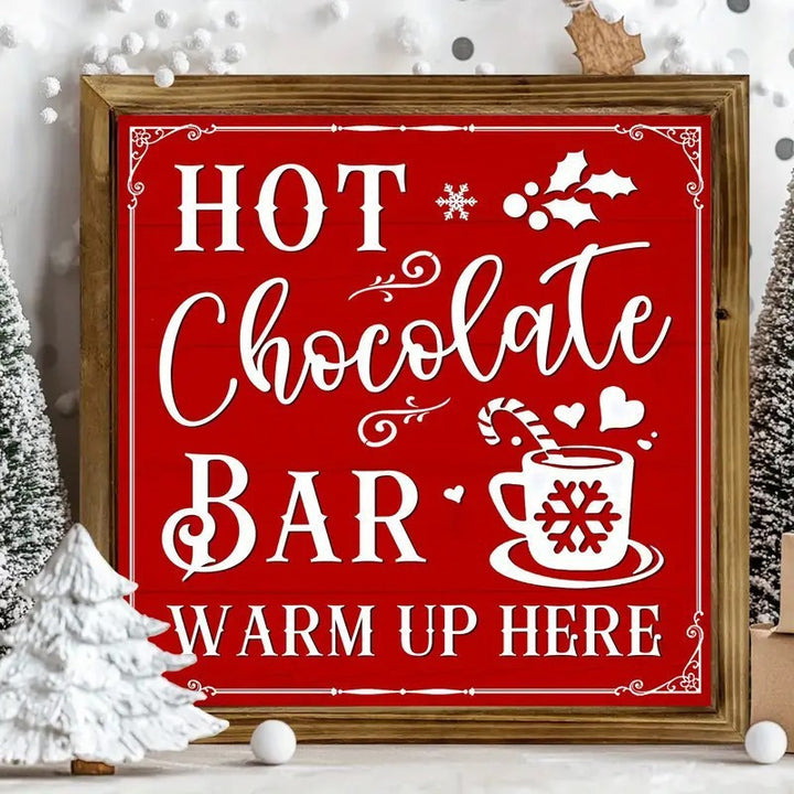 Festive Hot Chocolate Bar Sign