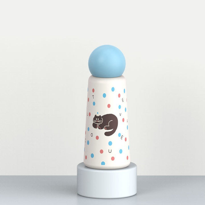 Women's insulated drinking bottle with playful dog design Stornfield