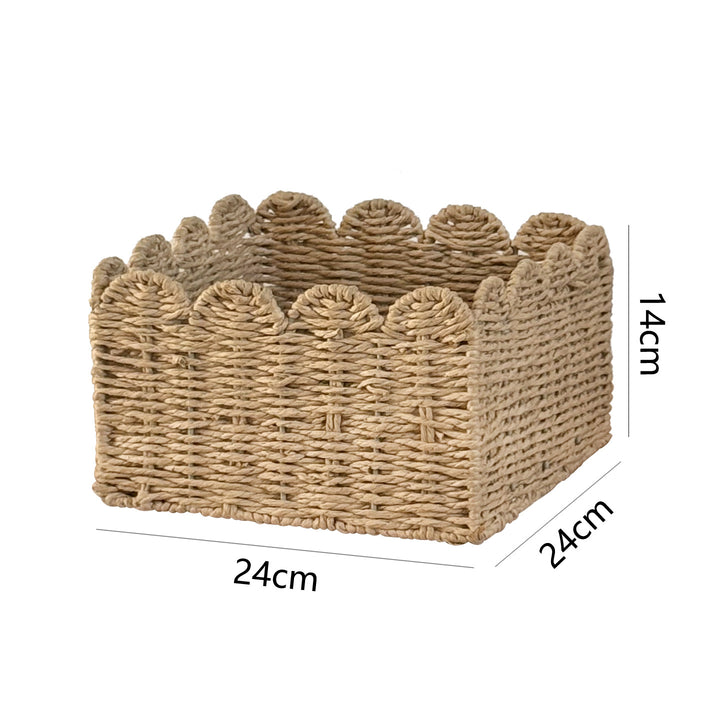Decorative storage basket Stornfield