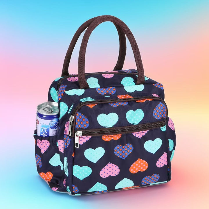 Cat Print Insulated Lunch Bag Stornfield