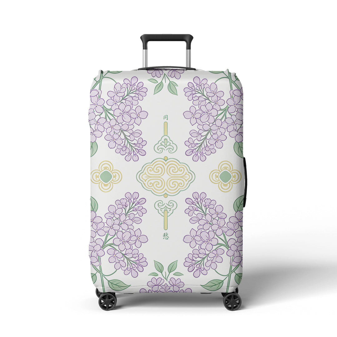 Women Hard Shell Suitcase in Elegant Bamboo Design Stornfield
