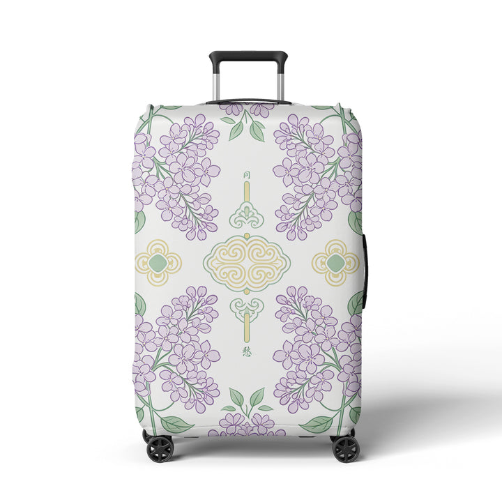 Women Hard Shell Suitcase in Elegant Bamboo Design Stornfield
