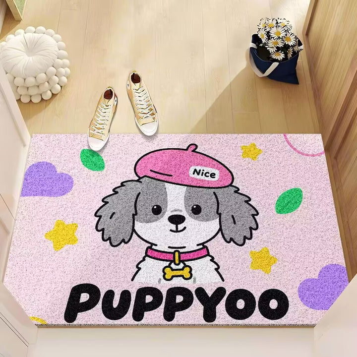 Dog-Themed Welcome Mat