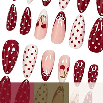 Artistic Cherry Nail Enhancements Stornfield