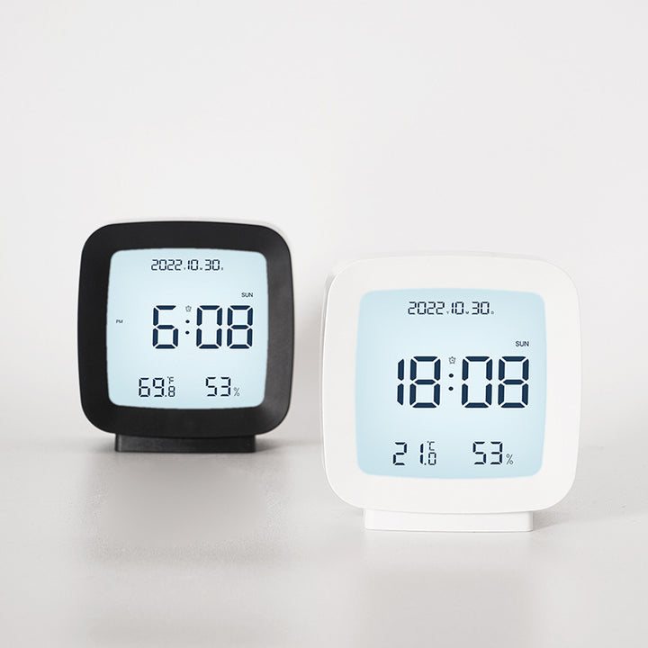 Digital Thermo-Hygrometer Clock Stornfield