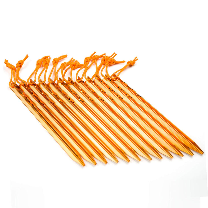 Unisex Aluminium Tent Pegs Set Stornfield