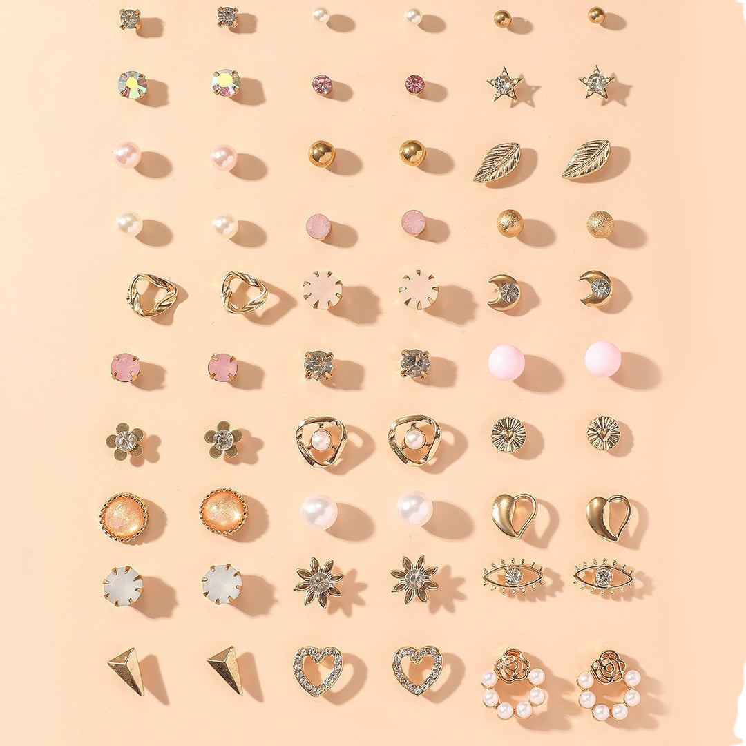 Earring set with gold accents Stornfield