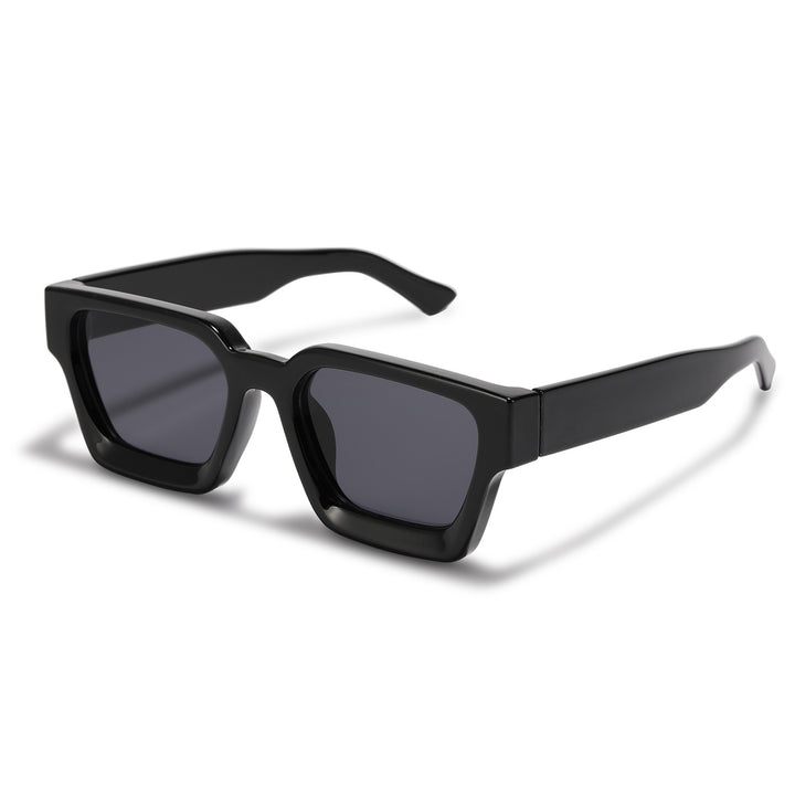 Women's fashionable sunglasses with clear frame and gradient lenses Stornfield