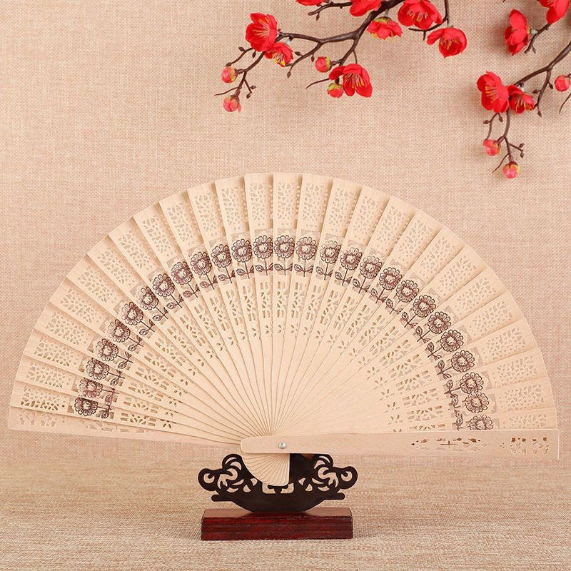Women's handcrafted fan Stornfield