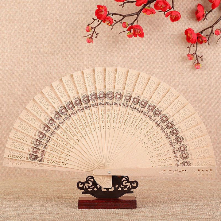 Women's handcrafted fan Stornfield