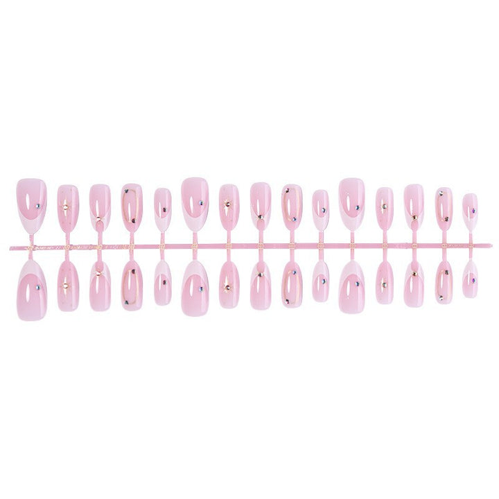 Elegant Decorative Press-On Nail Art Set Stornfield