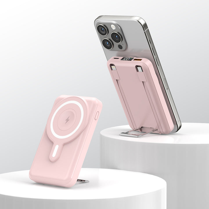 Portable Magnetic Power Bank with Stand Stornfield