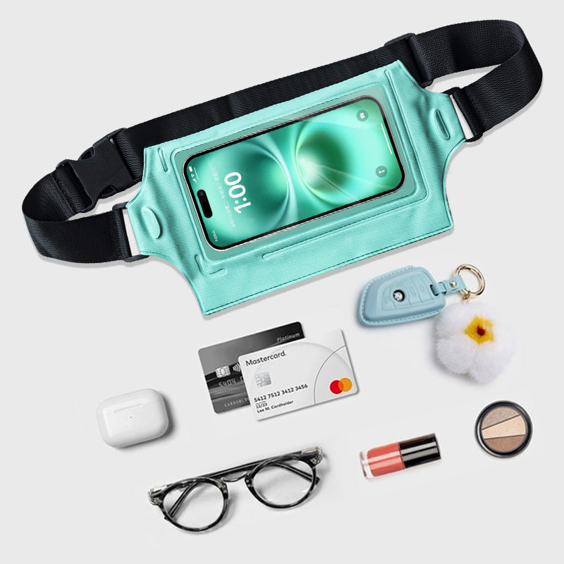 Running belt bag with waterproof phone holder Stornfield