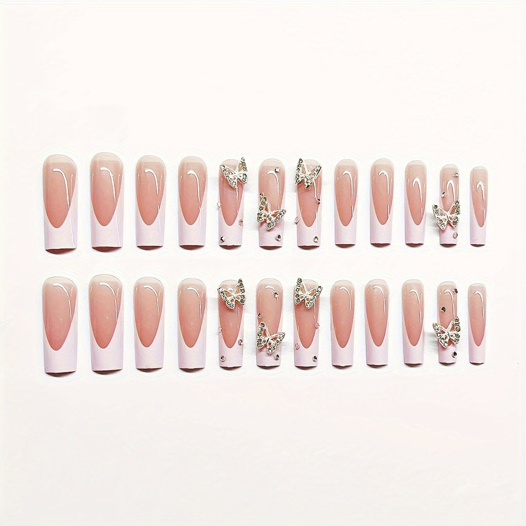 Artistic 3D Butterfly Nail Extensions Stornfield