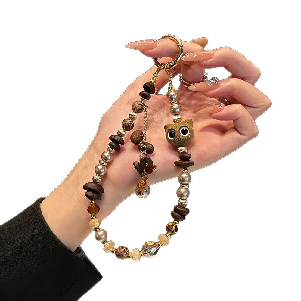 Artistic Beaded Phone Charm Holder Stornfield