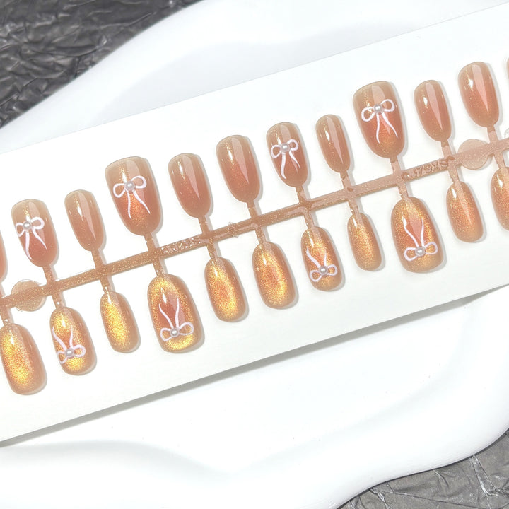 Luxury Press-On Nail Art Set