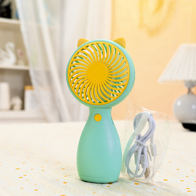 Women Portable Hand Fan in Cute Animal Design Stornfield