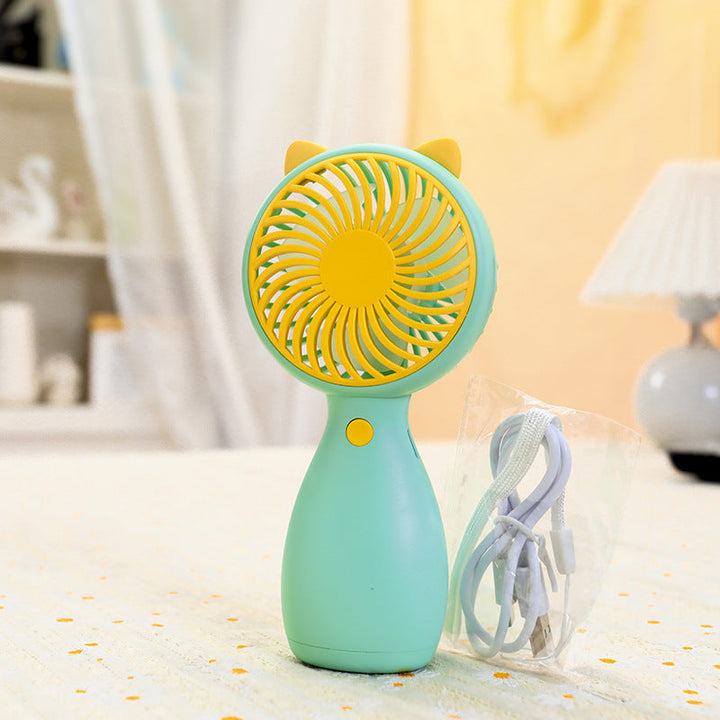 Women Portable Hand Fan in Cute Animal Design Stornfield