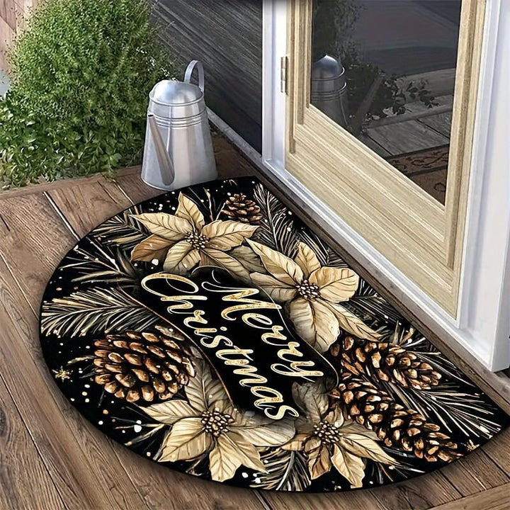 Festive Holiday-Themed Welcome Mat Stornfield