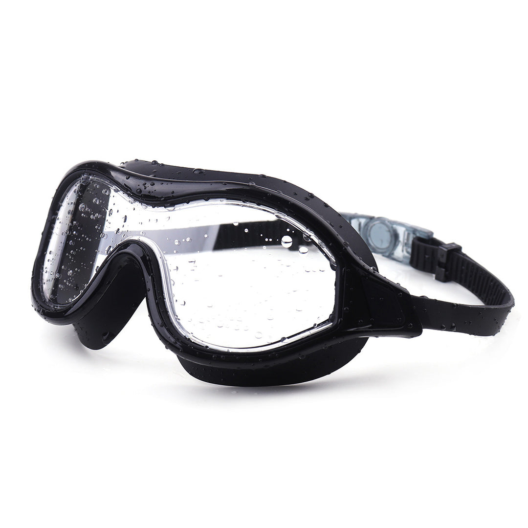 Powerful swim mask with wide lenses and anti-fog coating Stornfield