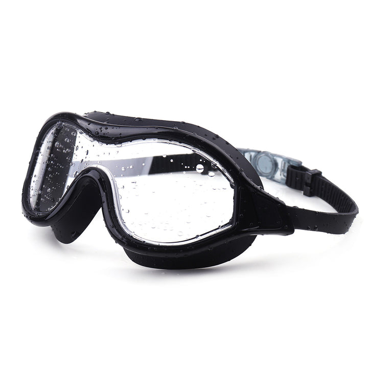 Powerful swim mask with wide lenses and anti-fog coating Stornfield