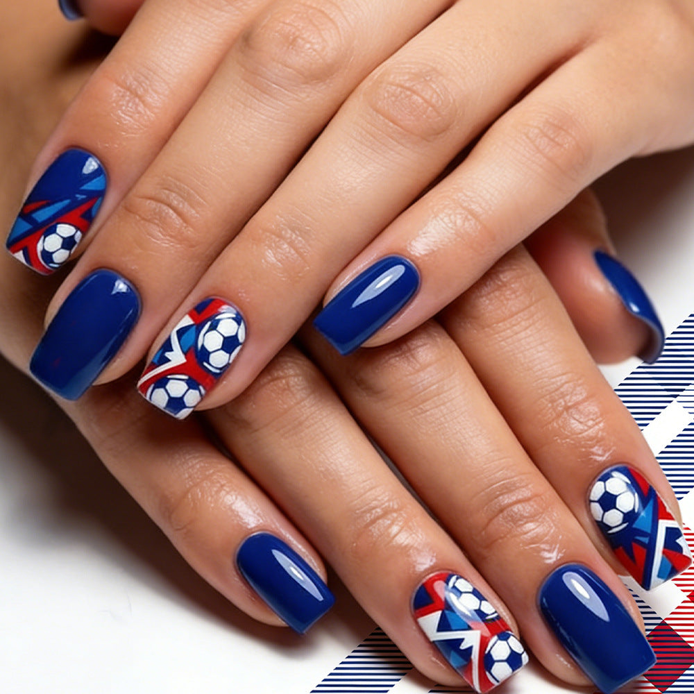 Sports-Themed Press-On Nails Stornfield