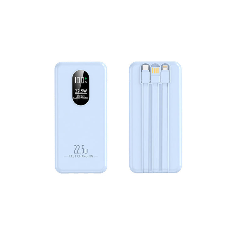 Portable power bank with intelligent fast charging function and digital capacity display Stornfield