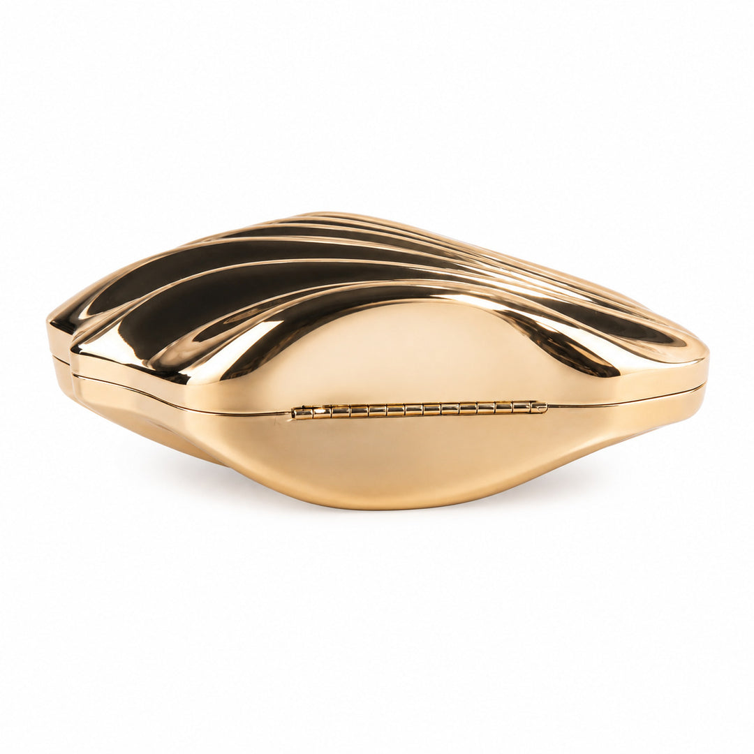 Sculptural Shell Clutch