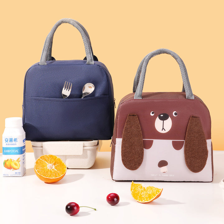 Cute Dog-Themed Insulated Lunch Bag Stornfield
