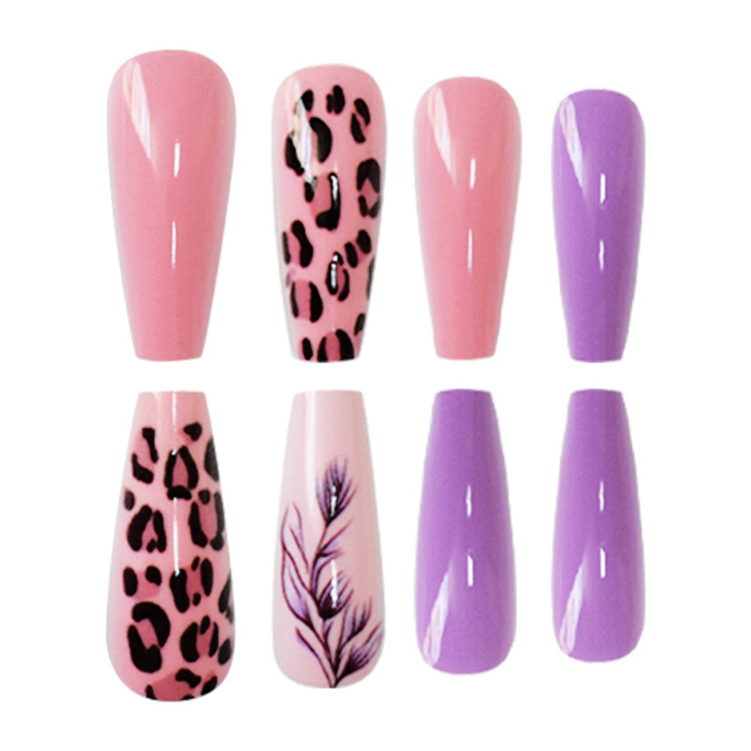 Stylish Patterned Press-On Nail Set Stornfield