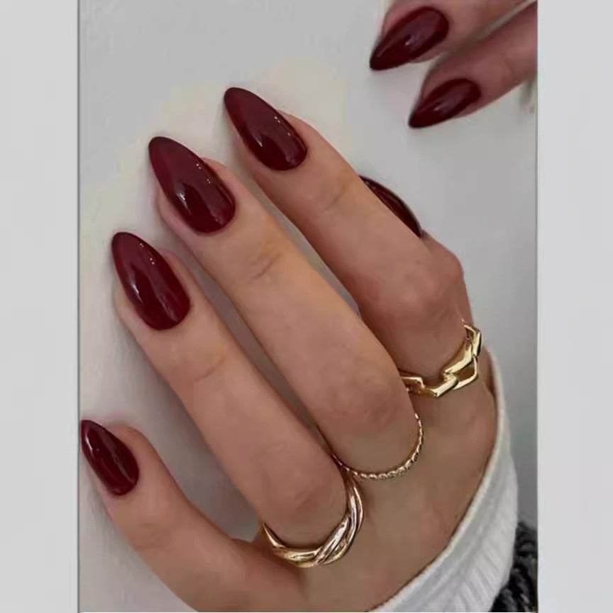 DIY Almond-Shaped Press-On Nail Kit Stornfield