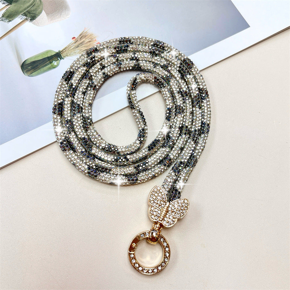 Rhinestone Encrusted Phone Lanyard Stornfield