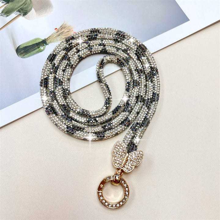Rhinestone Encrusted Phone Lanyard Stornfield