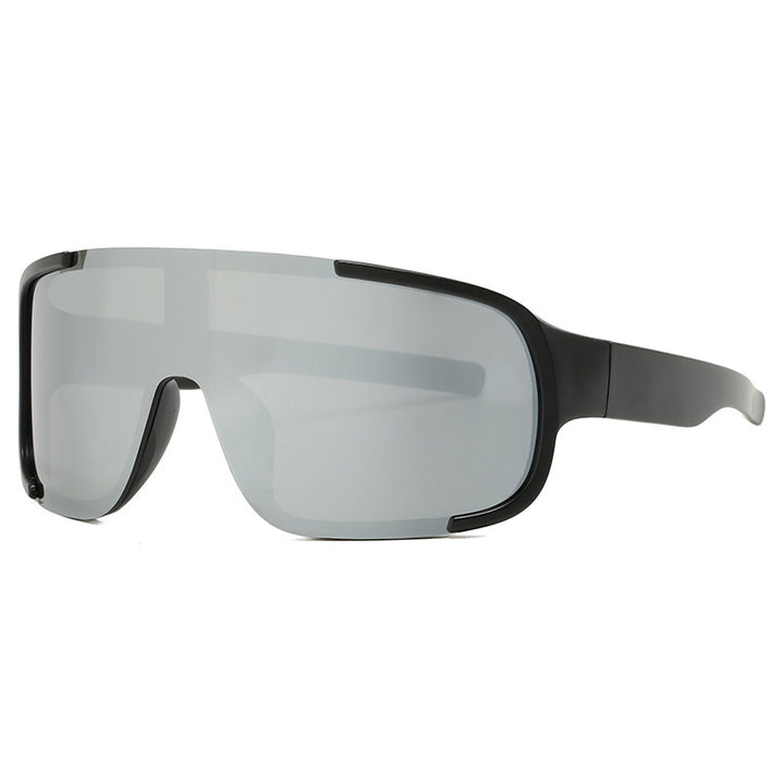 Women's sporty UV protection sunglasses with wide, aerodynamic shape Stornfield