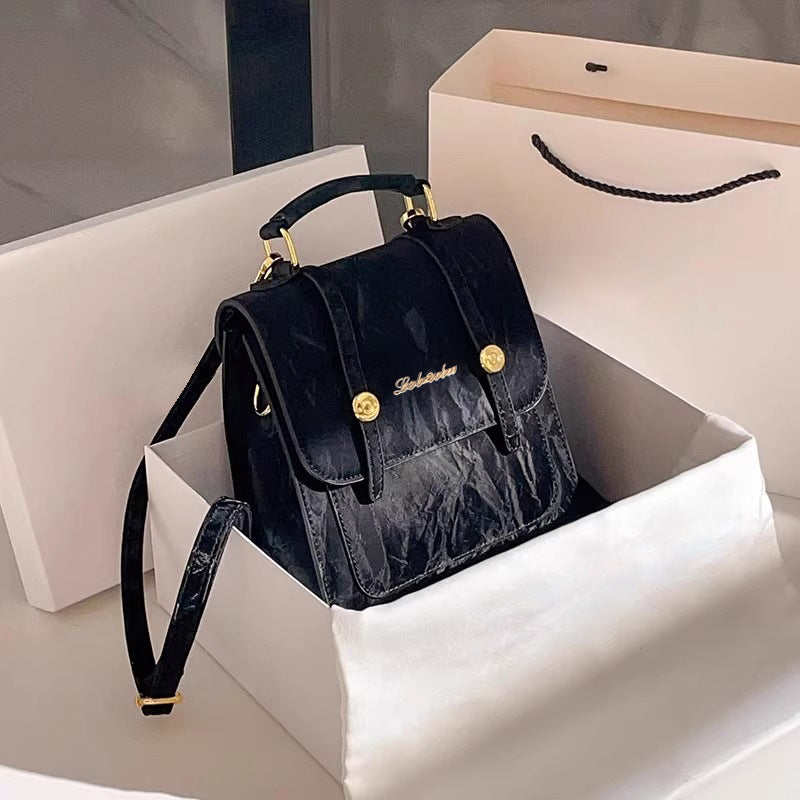 Vintage-Inspired Structured Mini Backpack Stornfield