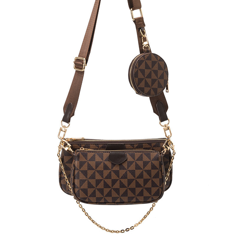 Fashionable crossbody bag with versatile compartment system Stornfield