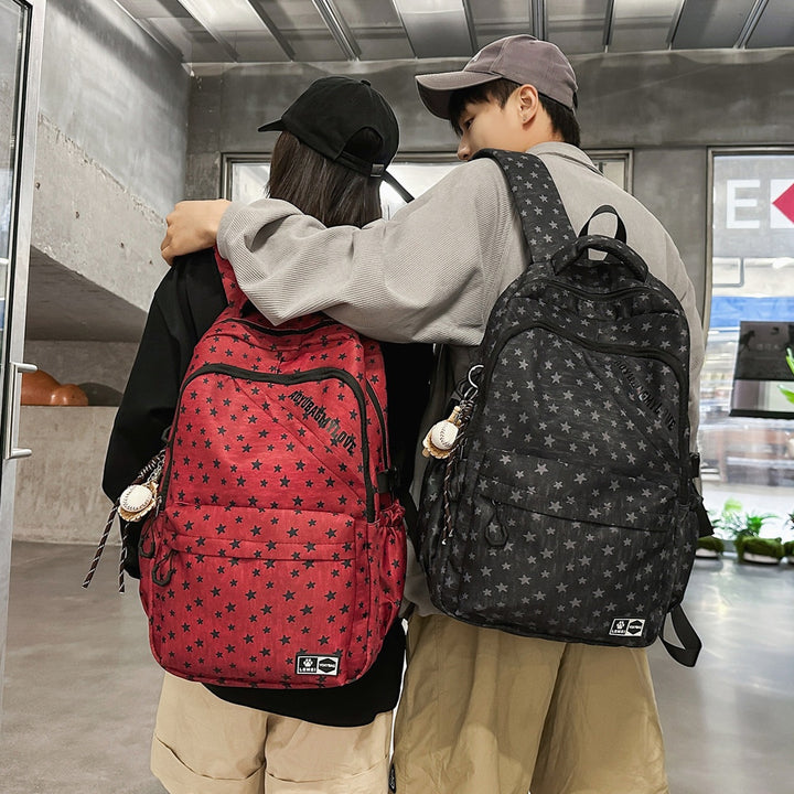 Star-Patterned Adventure Backpack Stornfield