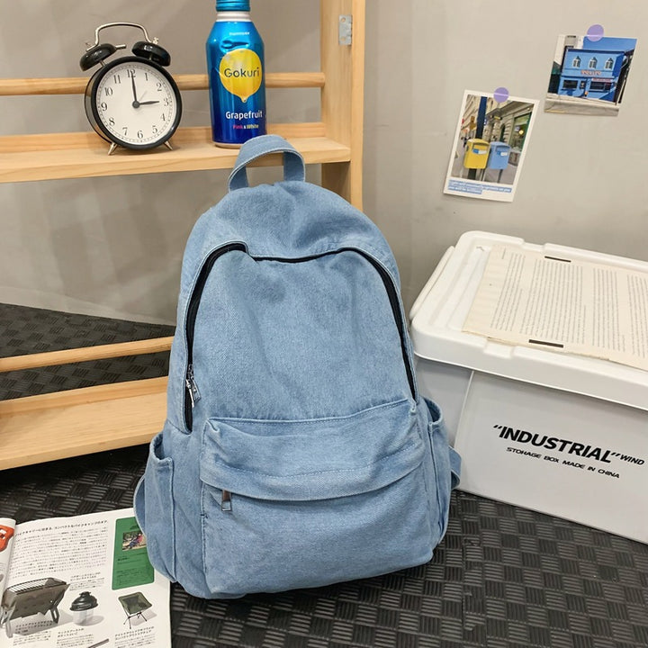 Stylish Casual Denim Backpack Stornfield