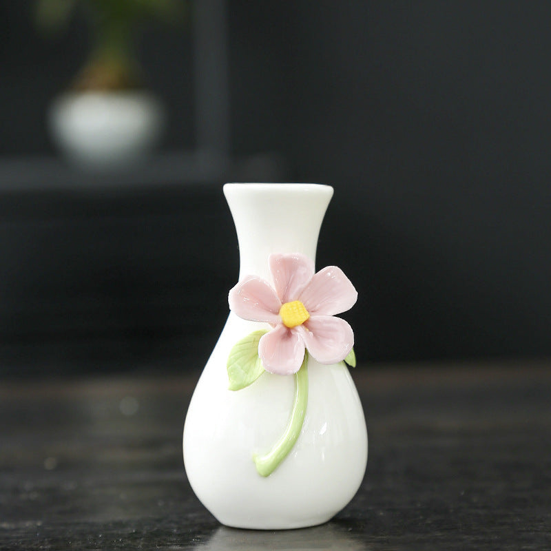 Floral Art Ceramic Vase Stornfeild