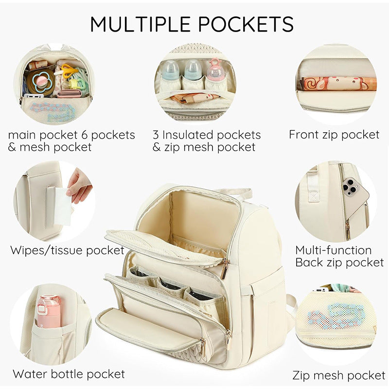 More elegant and functional backpack with practical organizer Stornfield
