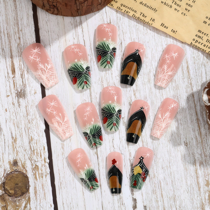 Decorative artificial nail set Stornfield