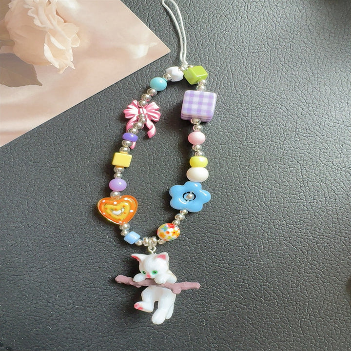 Playful Beaded Phone Charm Lanyard Stornfield