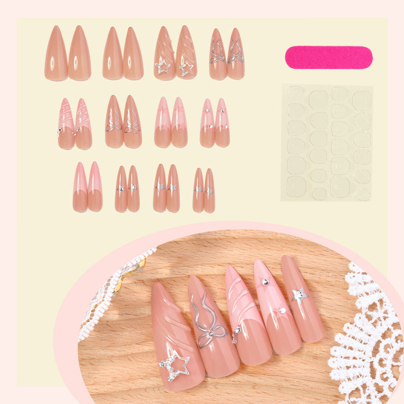 Nail set with glamour design Stornfield